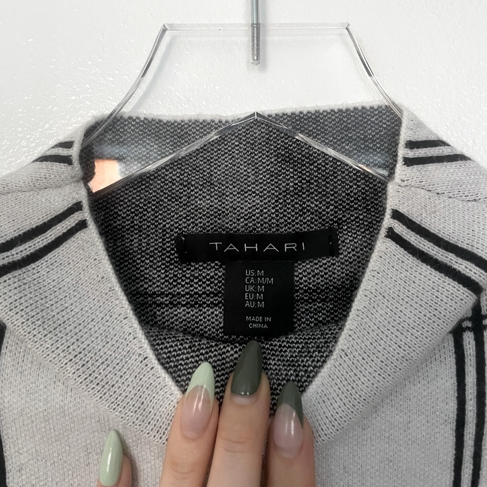 Tahari High-Neck Sweater